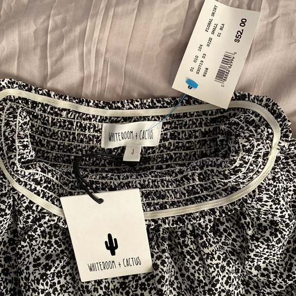 Whiteroom & Cactus Mini Skirt Small - Picture 2 of 5